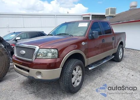2006 Ford F-150 Fx4/Lariat/Xlt из США, поврежденный, VIN 1FTPW14586KB60505